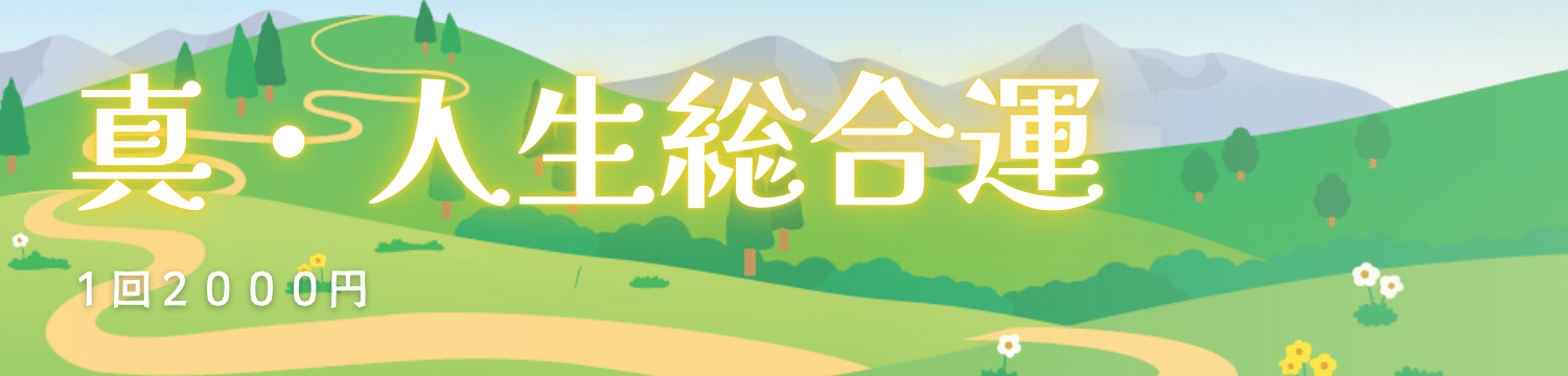 有料 - 姓名判断：真·人生総合運イメージ